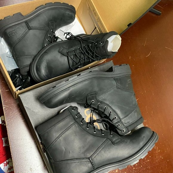 Ugg Biltmore Leather Work Boots Size 8.5 10.5 1213 - Picture 5 of 8